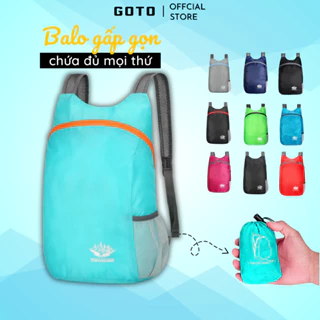 Balo mini thể thao chống nước gấp gọn dùng đi chơi, du lịch, leo núi, dã ngoại GOTO - GT009