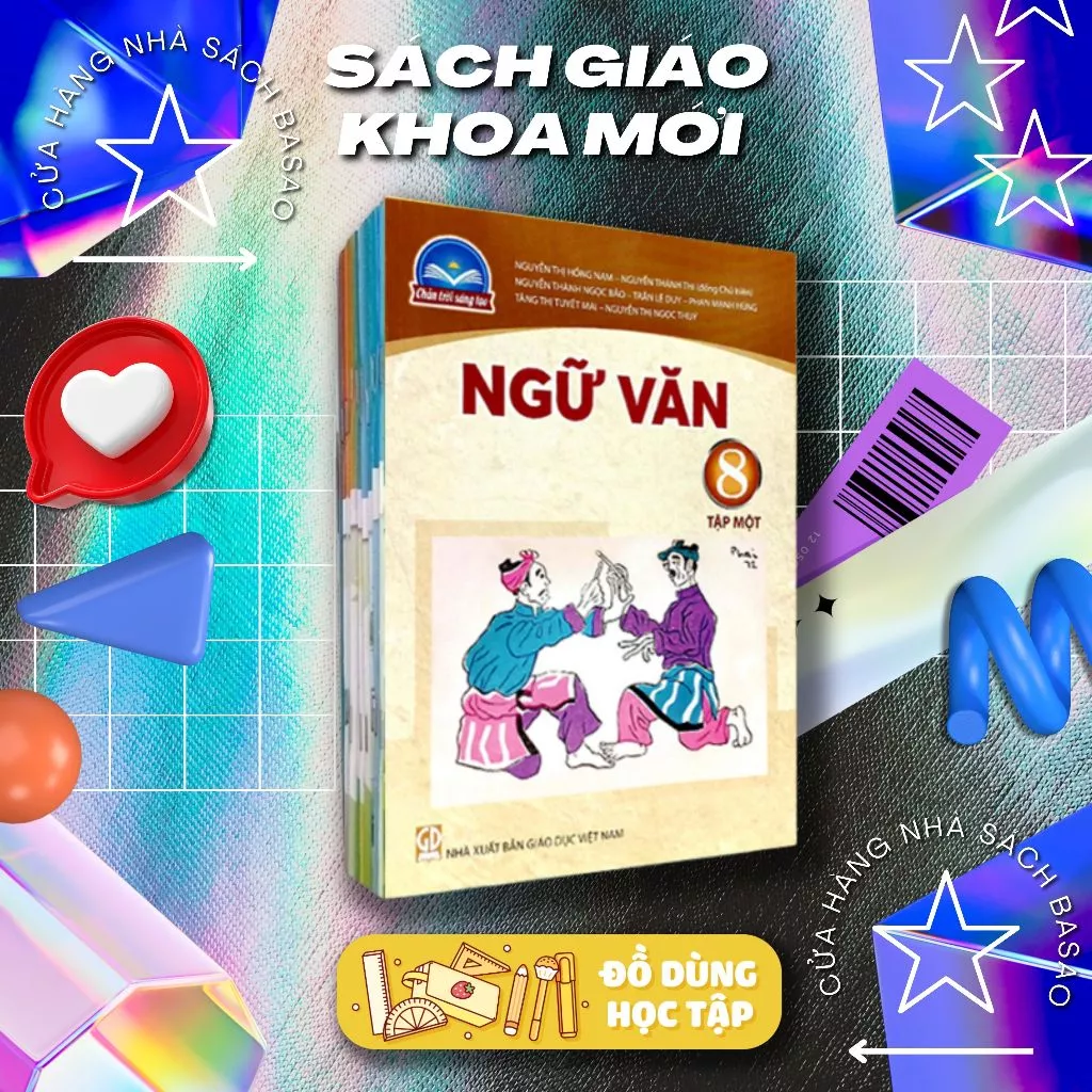 Bộ Sách Giáo Khoa Lớp 8 - Chân trời sáng tạo (Sách Bài Học - 9 Cuốn)