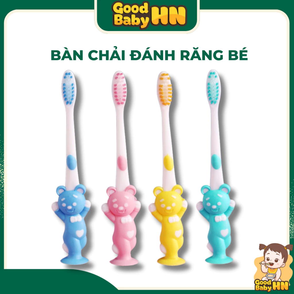 Bàn chải đánh răng cho bé lông siêu mềm - 𝐂𝟏𝟓