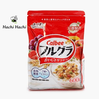 TPBS: Ngũ cốc trái cây Calbee bổ sung chất xơ, vitamin 600g - Hachi Hachi Japan Shop