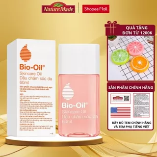 Tinh dầu chống rạn da Bio Oil 60ml hỗ trợ giảm rạn da, mờ sẹo và hết thâm da trong thời kỳ mang thai và sau sinh
