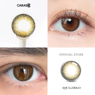 Kính áp tròng, Lens 3 tháng AQUA màu CHOCO đeo 8h/ngày (1 chiếc) - CARAS.E