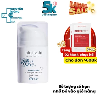 Kem Dưỡng Biotrade Pure Skin Chống Nắng Trẻ Hoá và Làm Sáng Da Glow Revital Day Cream SPF50+ 50ml