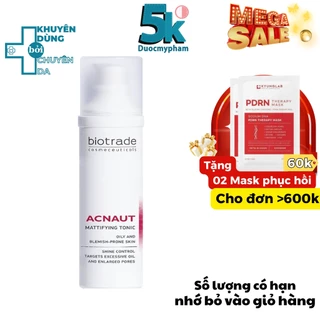 Nước hoa hồng  Biotrade Acnaut Mattifying Tonic dành cho da dầu da mụn 60ml