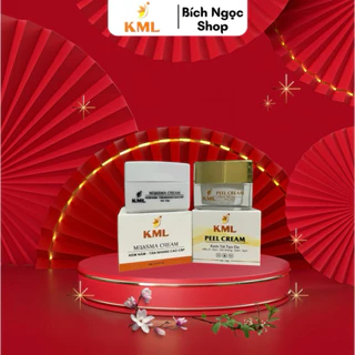 Combo Peel Da KML Tái Tạo Da Nhanh Bong Da Không Sưng Đỏ - Chính Hãng