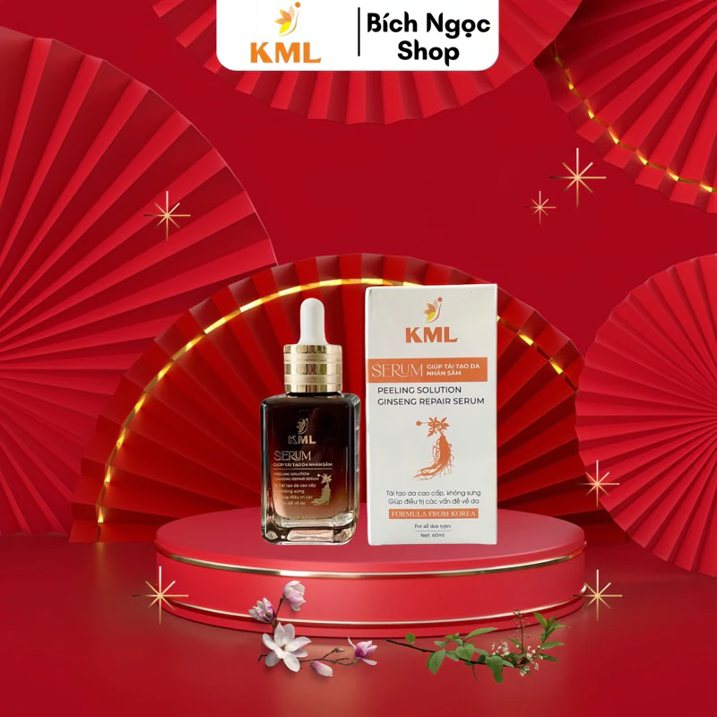 Serum Tái Tạo Da Nhân Sâm KML 60ml - Chính Hãng