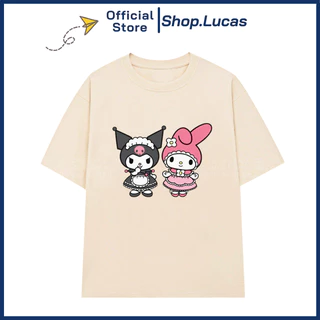 Áo Thun Hoạt Hình KUROMI Dễ Thương Unisex Nam Nữ Cotton Shop.Lucas