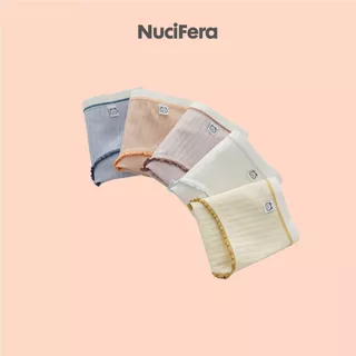 Set 5 quần lót nữ sinh cotton thun mềm nhiều màu NuciFera