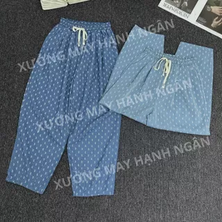 Quần Jean Giấy Thụng Dáng Baggy Nhiều Hoạ Tiết Hottrend Siêu Xinh xưởng may hạnh ngân