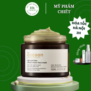 Mặt Nạ Bí Đao Cocoon Winter Melon Face Mask With Centella & Tea Tree Giảm Dầu và Mụn 100ml