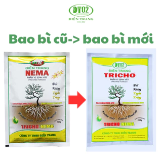 Phân vi sinh vật Điền Trang-Tricho NEMA 500g, đối kháng tuyến trùng và nấm bệnh gây hại