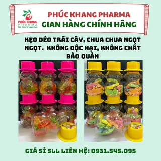 KẸO DẺO CÁ SẤU HƯƠNG TRÁI CÂY. ĐƯỢC LÀM TỪ NGUYÊN LIỆU TỰ NHIÊN TỪ HƯƠNG TRÁI CÂY. KHÔNG CHẤT BẢO QUẢN