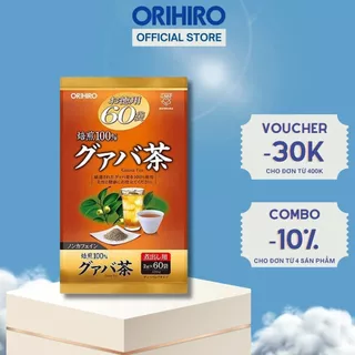 Trà Ổi Giảm Cân ORIHIRO Hỗ Trợ Đường Tiêu Hóa Ngăn Ngừa Các Bệnh Tim Mạch Túi 60Gói-Orihiro Viet Nam