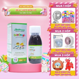 Siro ho Celscough HealthGlobal - Hỗ Trợ Giảm Ho long Đờm Cho Trẻ, hương trái cây. Lọ 125ml. Childs day store