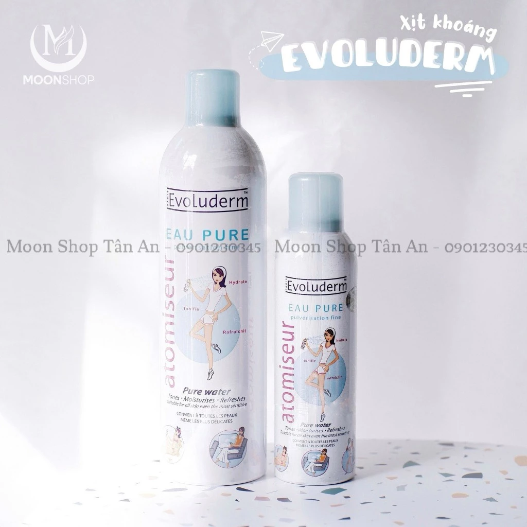 Xịt Khoáng Evoluderm Eau Pure