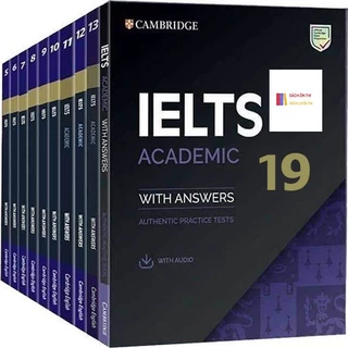 Sách IELTS Cambridge Academic Tuỳ Chọn 1 đến 19 - Ôn Luyện Thi IELTS Tặng Kèm Audio