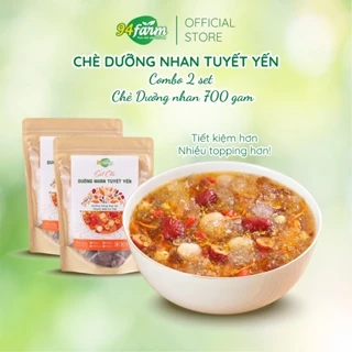 [Combo 2 set 700g] Chè dưỡng nhan 15 vị nấu 40-45 chén hảo hạng 94farm