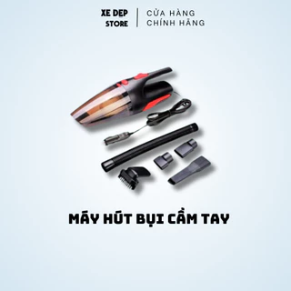 Máy Hút Bụi Cầm Tay, Máy Hút Bụi Mini Cao Cấp Hút Cực Mạnh 120W Dành Cho Gia Đình Và Ô Tô [bảo hành 1 năm]