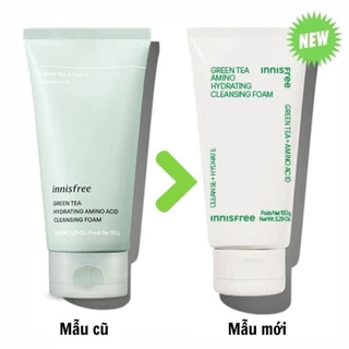 Sữa Rửa Mặt Chiết Xuất Từ Trà Xanh Innisfree Green Tea Foam Cleanser 150ml