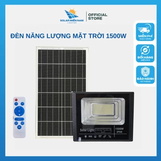 Đèn Led Năng Lượng Mặt Trời Siêu Sáng Chống Nước Ip68, Tiết Kiệm Điện Năng Lượng 1500w Kèm Remote