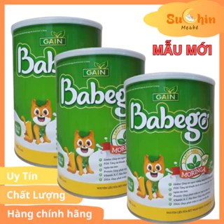 {date 2026 mẫu mới} Sữa Babego 800g cho bé giúp con hấp thu tốt, tăng cân đều, chống táo bón