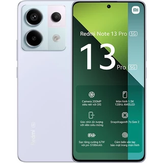 Điện Thoại Xiaomi Redmi Note 13 Pro 5G Nguyên Seal Full Box - Bảo Hành 12 Tháng - Không hỗ trợ xem hàng