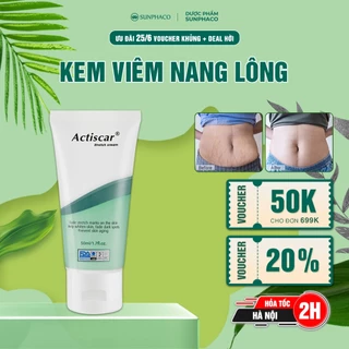 Kem Rạn Da Actiscar Stretch 50ml Làm Mờ Rạn Da Cho Bà Bầu, Sau Sinh Làm Đều Màu Da Thành Phần Thiên Nhiên Lành Tính