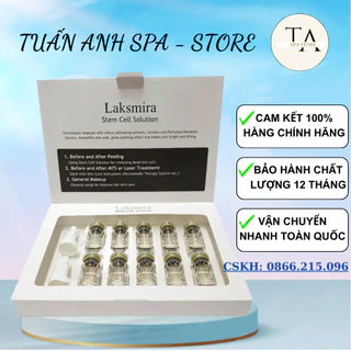 Tế Bào Gốc Laksmira, Phục Hồi, Mờ Sẹo, Mụn, Nám, Tàn Nhang Hàn Quốc Hộp 10 Lọ [Chính Hãng]