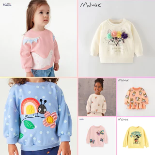 BST áo nỉ nhiều họa tiết Little Maven, Malwee đáng yêu cho bé gái 2-8 tuổi Mẫu mới 2024 P2 -  TILANI Official Store