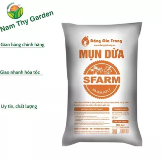 Mụn Dừa Sfarm Đã Xử Lý Chất Chát & Mầm Bệnh Bao 100dm3 khoảng 26kg