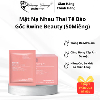 Mặt Nạ Nhau Thai Cừu Tế Bào Gốc Nhật Bản , Mặt Nạ Trắng Da Cấp Ẩm Phục Hồi Da Rwine Beauty