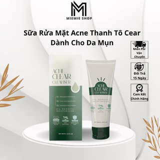 Sữa Rửa Mặt Acne Thanh Tô Cear Dành Cho Da Mụn , Sữa Rửa Mặt B5 Cấp Ẩm Chính Hãng 100%