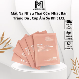 Mặt Nạ Nhau Thai Cừu Nhật Bản , Mask Giấy Tế Bào Gốc Dưỡng Trắng Da Cấp Ẩm Rwine Beauty