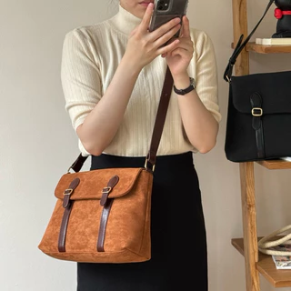 [ Tặng Kèm Charm ] Takashi カタル Messenger Bag - Túi Đeo Chéo vừa Ipad TAKASHI ( Ouithebrand )