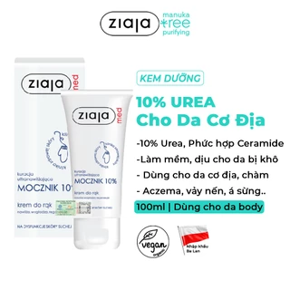 Kem Dưỡng Mềm Da 10% urê - Ziaja Med Mocznik 10% 100ml