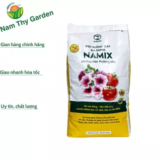 Đất trồng cây đa dụng Namix bao 20dm3 giàu dinh dưỡng, chuyên trồng tất cả các loại cây