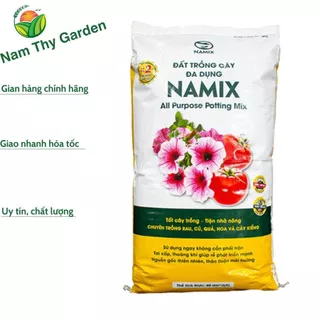 Đất trồng cây đa dụng Namix 40dm3 khoảng 22kg cung cấp dinh dưỡng dài lâu cho tất cả các loại cây