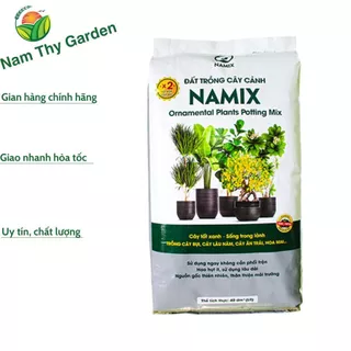 Đất trồng cây cảnh Namix bao 40dm3 chuyên trồng cây bụi, cây lâu năm, cây ăn trái, cây mai...