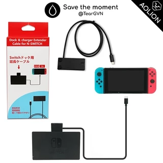 Cáp nối dài Type-C AOLION từ Dock đến máy cho Nintendo Switch Oled / Switch v1,2