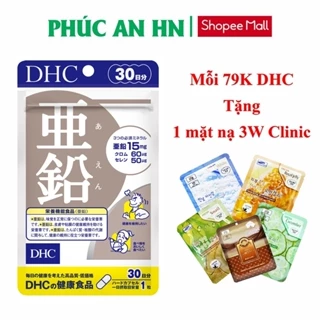 Viên uống bổ sung kẽm DHC ZinC Nhật Bản 30 ngày (30 viên)