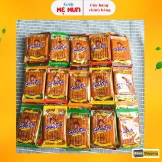 Bịch 60 Gói Snack Sườn Dê Nướng Hằng Đại, Đồ Ăn Vặt Tuổi Thơ, Ăn Vặt Cổng Trường