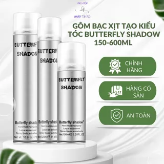 Gôm Bạc Tạo Kiểu Tóc Butterfly Shadow 150-600ml (Keo Bạc Loại 1) Sự Lựa Chọn Hoàn Hảo Cho Mái Tóc Của Bạn
