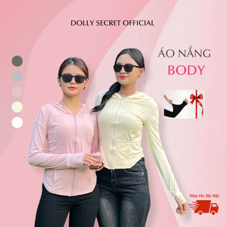 Áo Chống Nắng Thể Thao Ôm Body Chiết Eo DOLLY SECRET Có Size Tôn Dáng Thời Trang A55