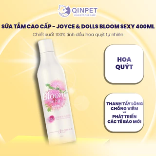 Sữa tắm nước hoa chó mèo - Joyce & Dolly Bloom sexy 400ml Chính hãng