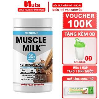 [FREE SHIP] 1KG Bột Sữa Tăng Cân, tăng cơ Muscle milk cao cấp