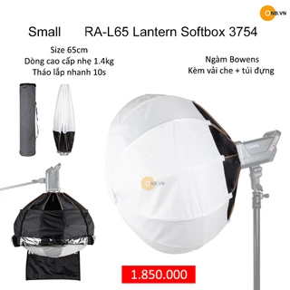 Small RA-L65 Lantern Softbox 3754 - Softbox cầu 65cm Chinaball