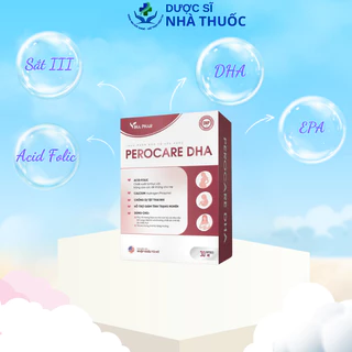 Viên uống bổ bầu PEROCARE DHA giúp tăng sức đề kháng và khoáng chất cho mẹ và bé