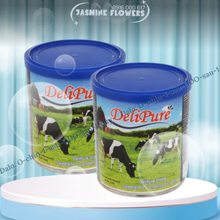 Set 2 Sữa đặc có đường DeliPure lon 1kg