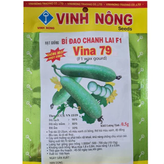 Hạt giống Bí Đao Chanh Lai F1 Trái Dài (0.5g)
