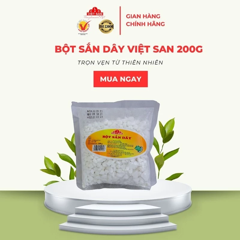 Bột sắn dây Việt San gói 200g